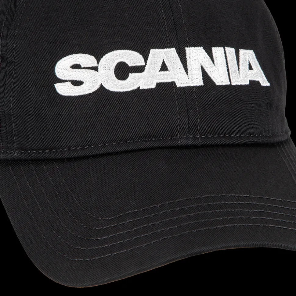czapka_baseballowa_z_napisem__czarny_1.webp Caps & Beanies | Czapki I Czapki^Scania Czapka baseballowa z napisem - Czarny