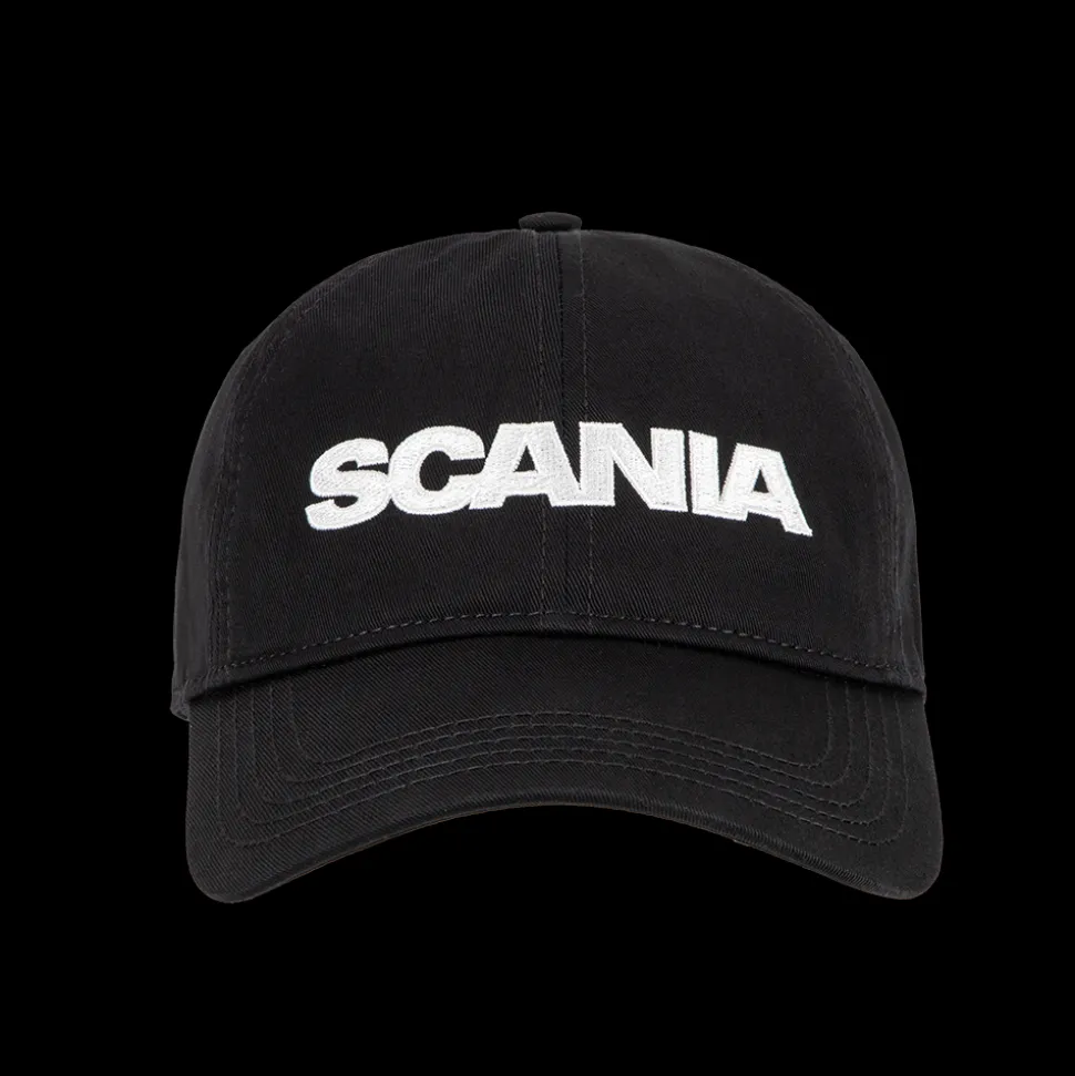 czapka_baseballowa_z_napisem__czarny_2.webp Caps & Beanies | Czapki I Czapki^Scania Czapka baseballowa z napisem - Czarny