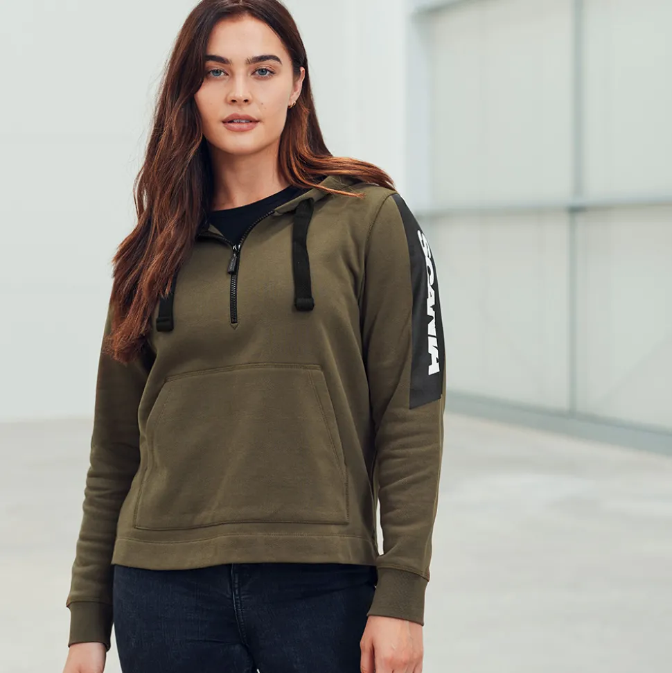 damska_bluza_z_kapturem_z_zamkiem_byskawicznym__z_wzorem_w_paski_1.webp Bluzy & Bluzy Z Kapturem^Scania Damska bluza z kapturem, z zamkiem błyskawicznym ½, z wzorem w paski