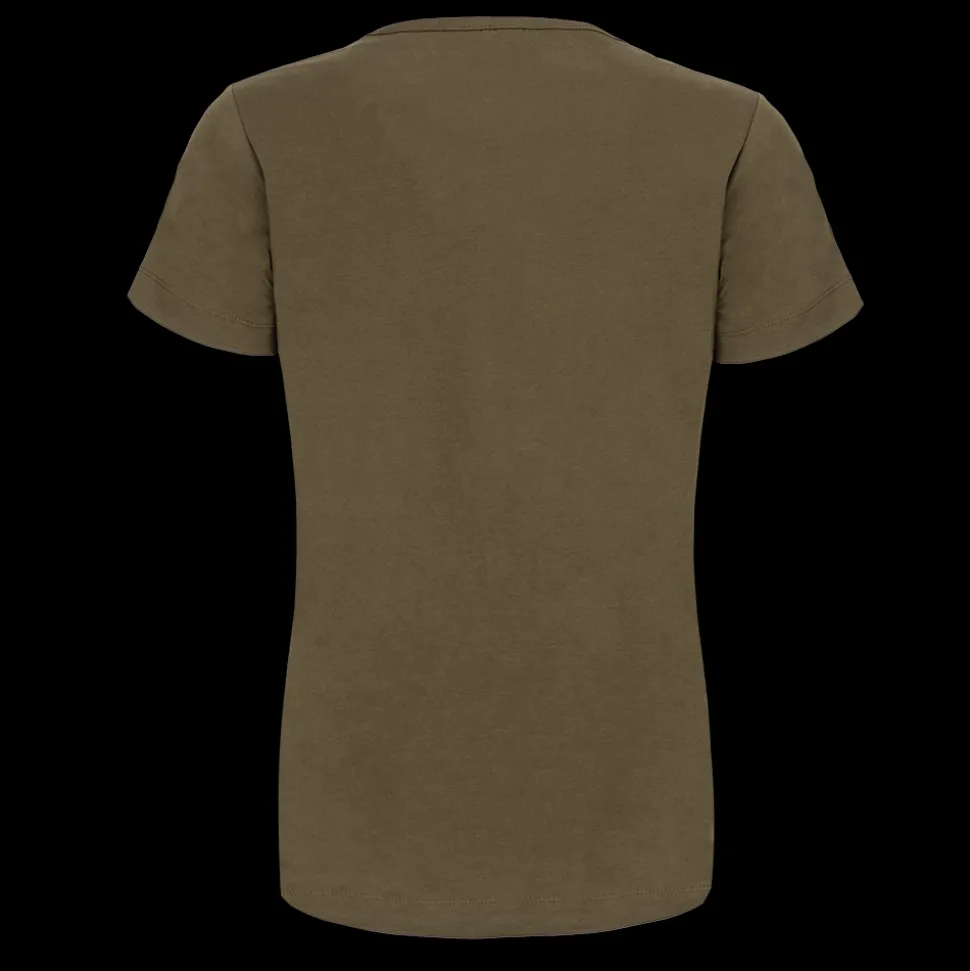 T-shirty^Scania Damski T-shirt Basic z Wordmark, kolor oliwkowy