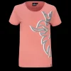T-shirty^Scania Damski T-shirt Griffin Duo, kolor różowy (Dusty Pink)