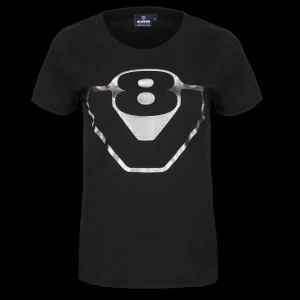T-shirty^Scania Damski T-shirt V8, kolor czarny