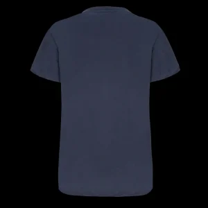 T-shirty^Scania Damski T-shirt w pionowe paski, kolor granatowy (Navy)