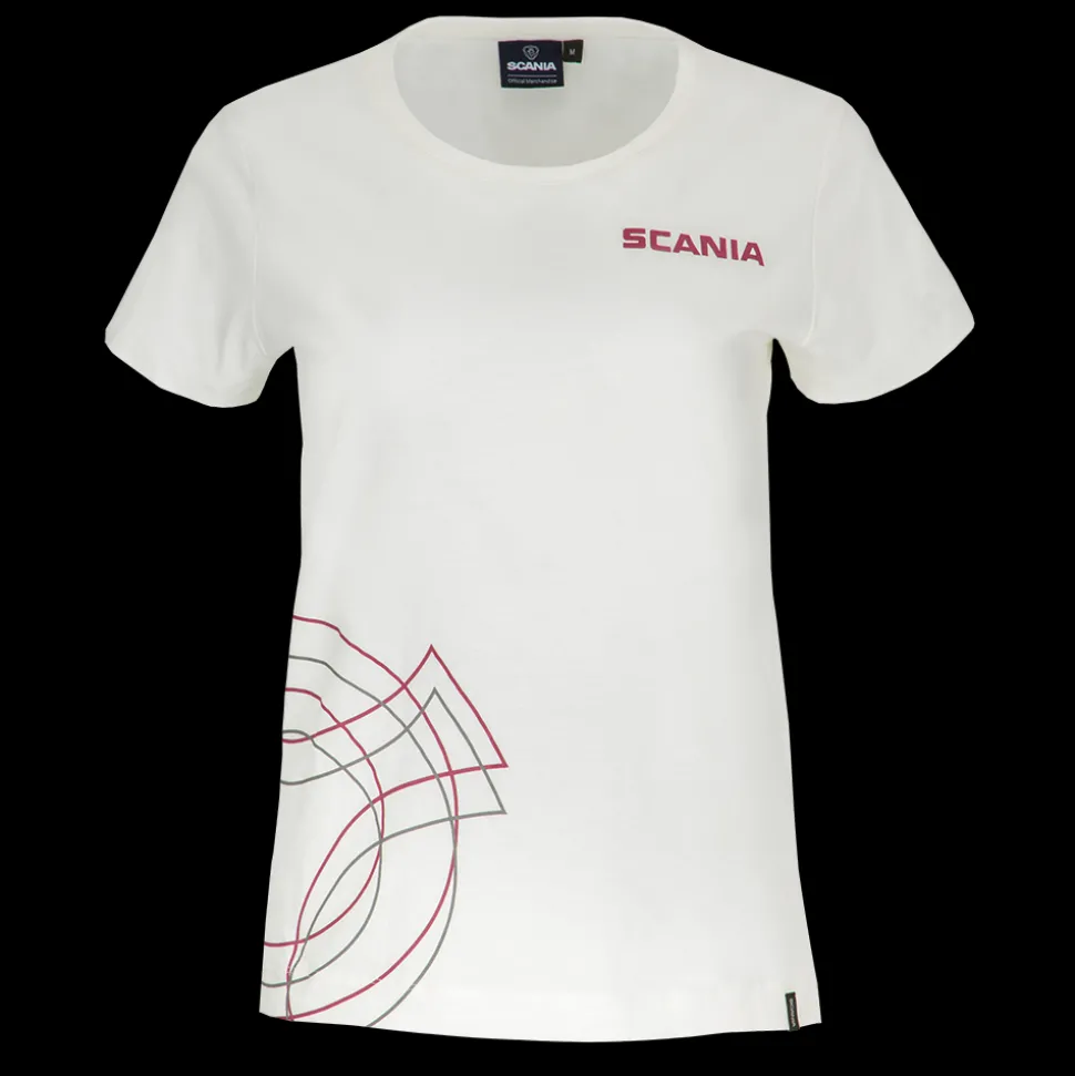 T-shirty^Scania Damski T-shirt w stylu heritage