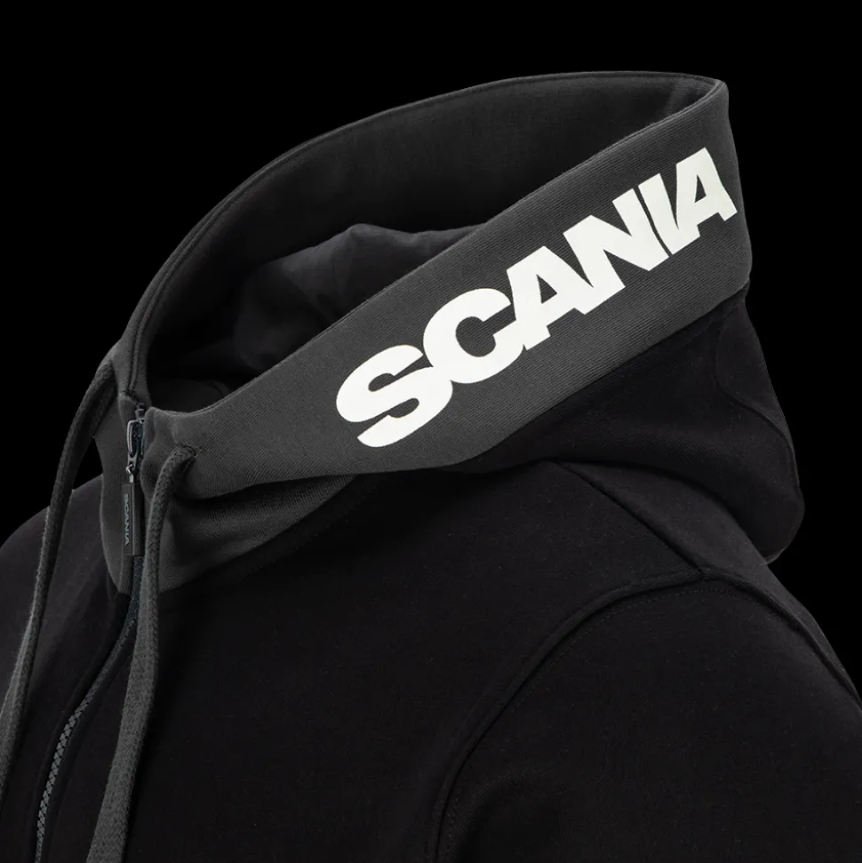 doskonaa_mska_bluza_z_kapturem_z_zamkiem_kolor_czarny_2.webp Bluzy & Bluzy Z Kapturem^Scania Doskonała męska bluza z kapturem, z zamkiem, kolor czarny