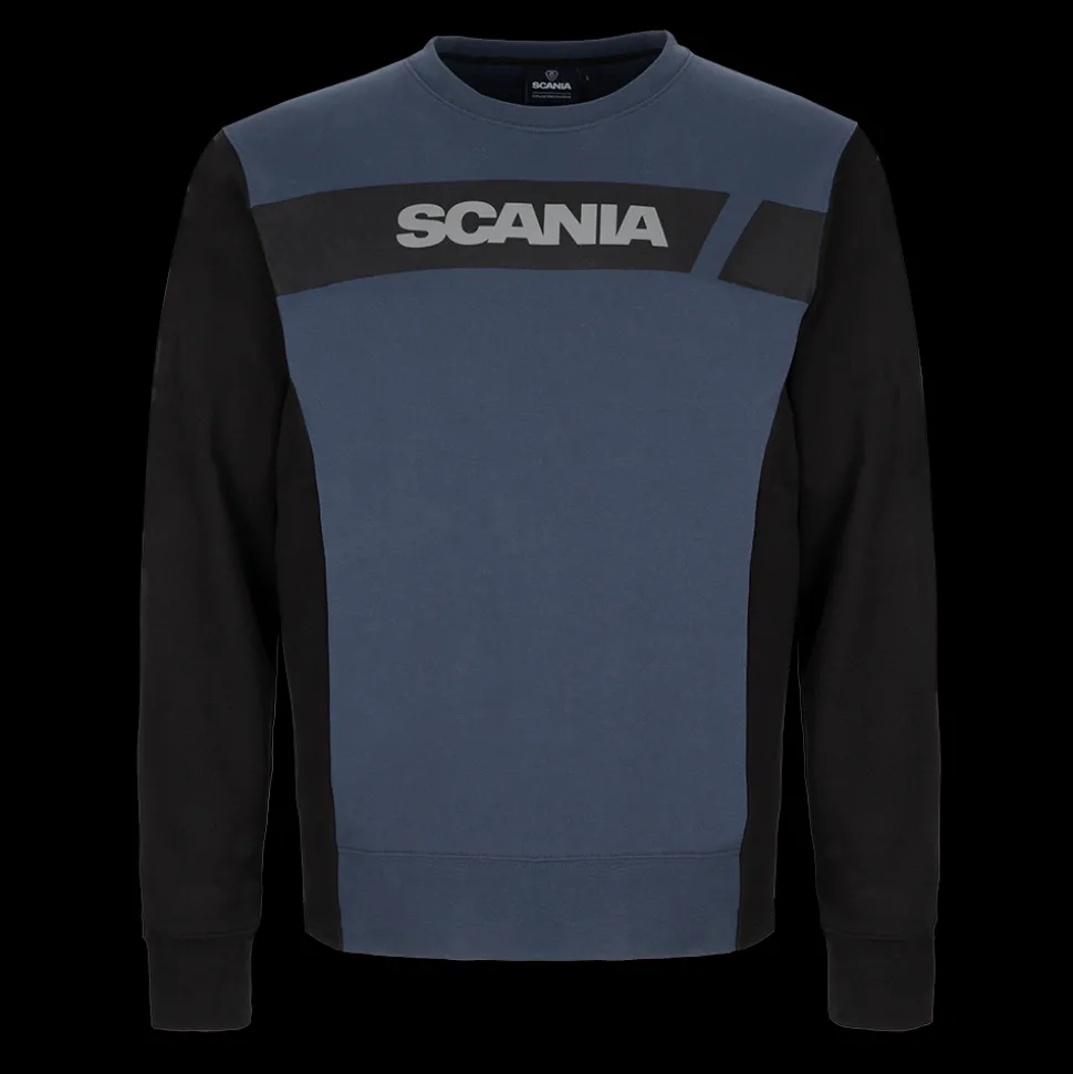 mska_bluza_nierozpinana_z_kontrastowym_paskiem_0.webp Bluzy & Bluzy Z Kapturem^Scania Męska bluza nierozpinana z kontrastowym paskiem