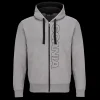 Bluzy & Bluzy Z Kapturem^Scania Męska bluza z kapturem Base, zapięcie na zamek, kolor kamienny szary (Stone Grey)