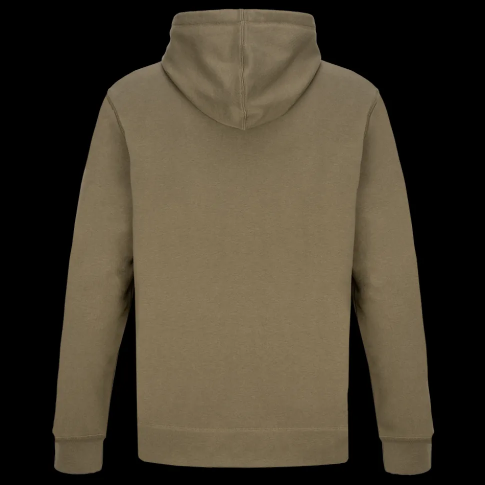 Bluzy & Bluzy Z Kapturem^Scania Męska bluza z kapturem, w paski, kolor Khaki, swobodny krój