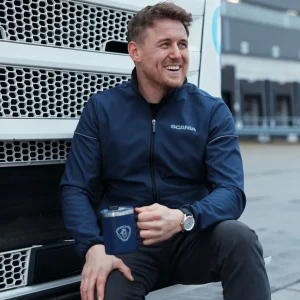 Kurtki I Kamizelki^Scania Męska kurtka Duo z materiału softshell