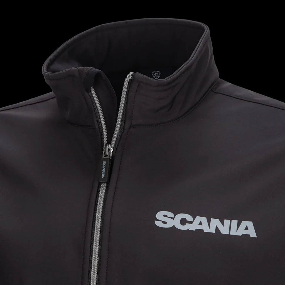 mska_kurtka_solid_z_materiau_softshell_1.webp Kurtki I Kamizelki^Scania Męska kurtka Solid z materiału softshell
