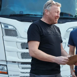 T-shirty^Scania Męski T-shirt z tłoczeniem 2.0