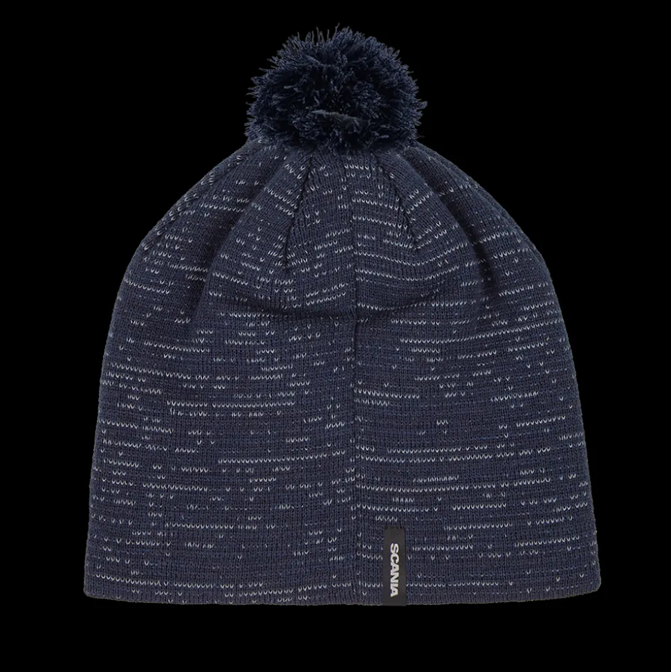 Pokaż Wszystkie^Scania Odblaskowa czapka beanie dla dzieci – kolor granatowy (Navy)