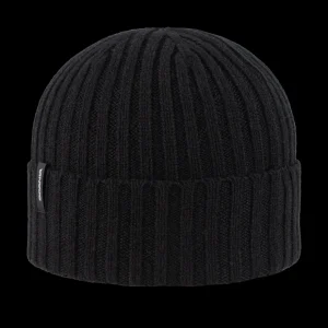 Caps & Beanies | Czapki I Czapki^Scania Prążkowana czarna czapka typu beanie