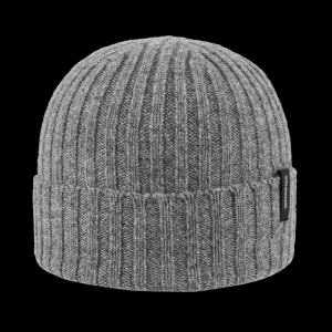 Caps & Beanies | Czapki I Czapki^Scania Prążkowana szara czapka typu beanie