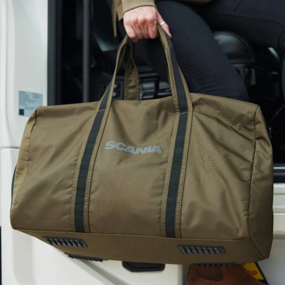 Torby I Plecaki^Scania Torba typu weekender w kolorze oliwkowo-zielonym