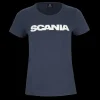 T-shirty^Scania T-shirt damski z napisem, granatowy