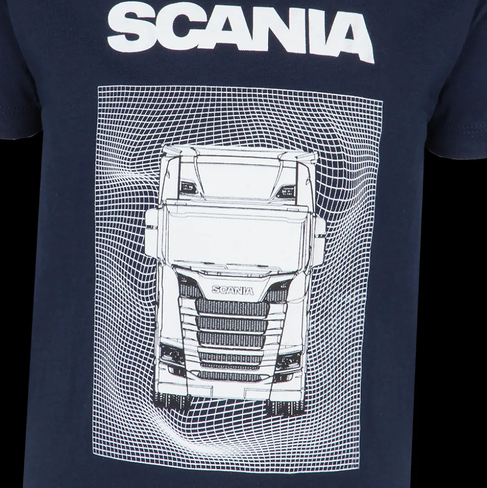 tshirt_dziecicy_z_nadrukiem_ciarwki_kolor_granatowy_navy_3.webp Odzież^Scania T-shirt dziecięcy z nadrukiem ciężarówki, kolor granatowy (navy)