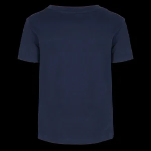Odzież^Scania T-shirt dziecięcy z napisem w kolorze granatowy