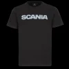 T-shirty^Scania T-shirt męski basic, czarny, z napisem